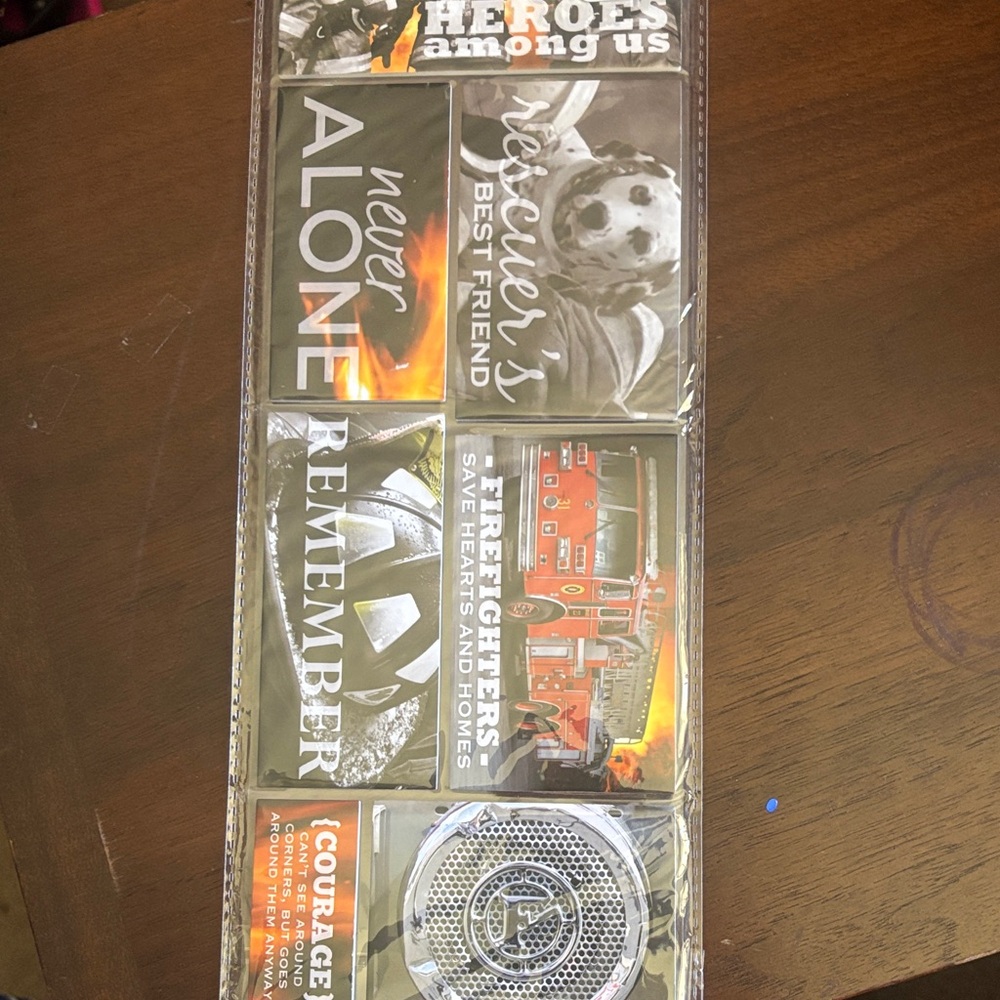 Firefighter Themed Sticker Set - Picture 2 of 9